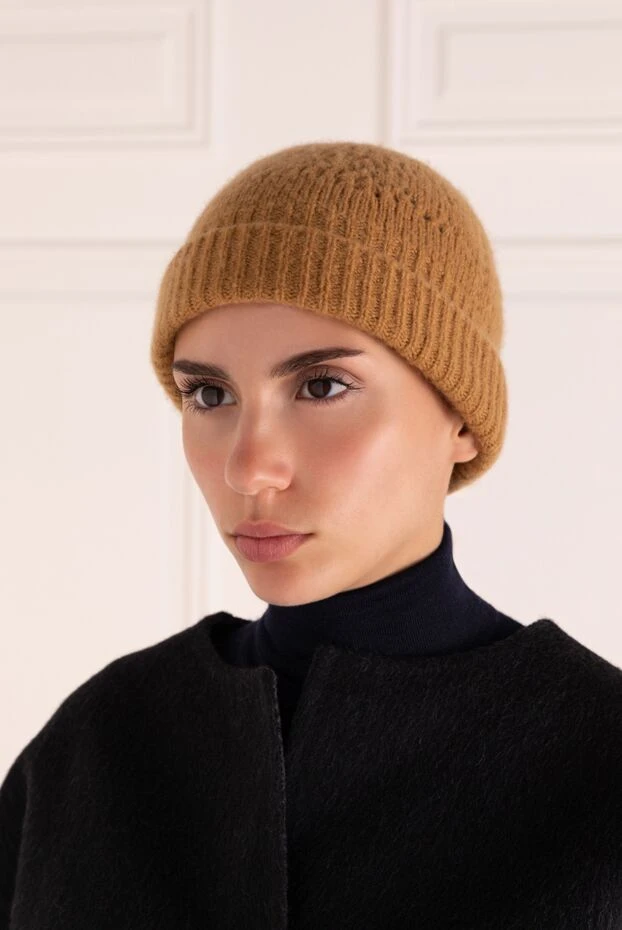 Celine woman women's brown hat купить с ценами и фото 179179 - photo 2