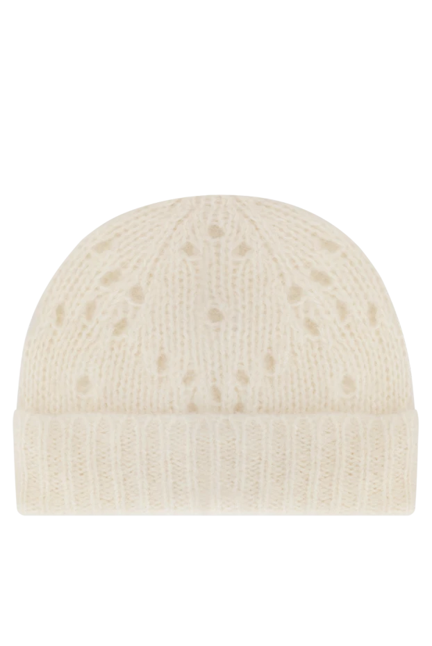 Celine woman women's white hat made of alpaca and polyamide купить с ценами и фото 179180 - photo 1