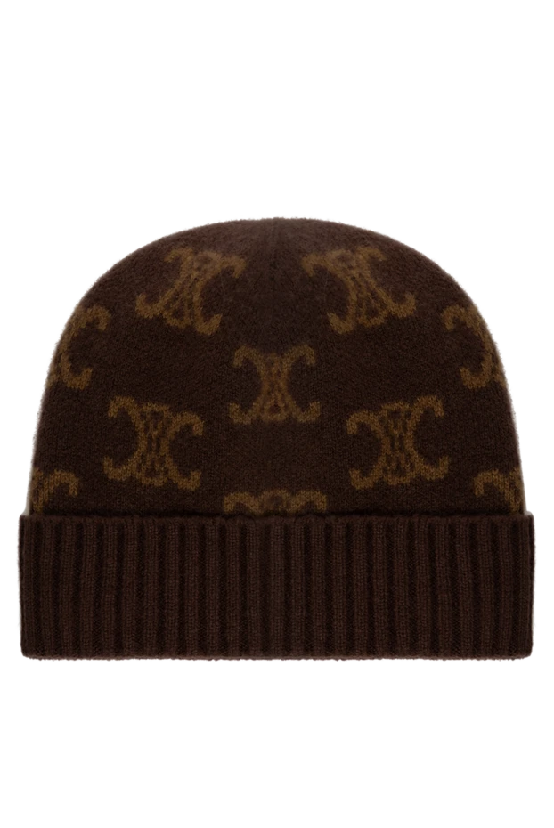 Celine woman women's brown hat купить с ценами и фото 179181 - photo 1