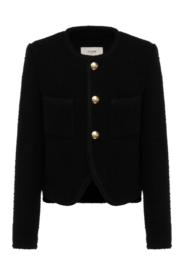 Celine woman women's black jacket купить с ценами и фото 179186 - photo 1