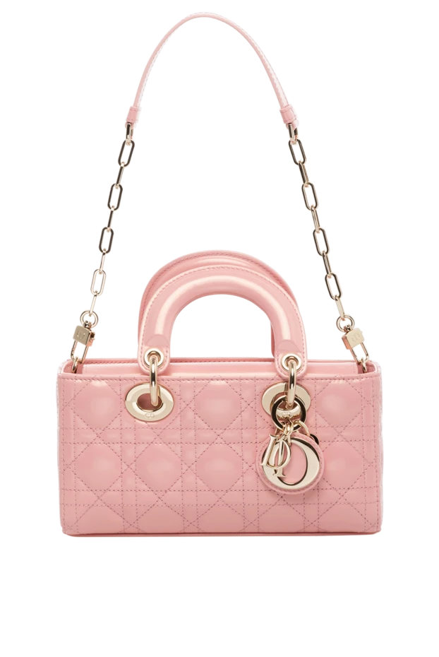 Dior woman women's pink calfskin bag купить с ценами и фото 179199 - photo 1