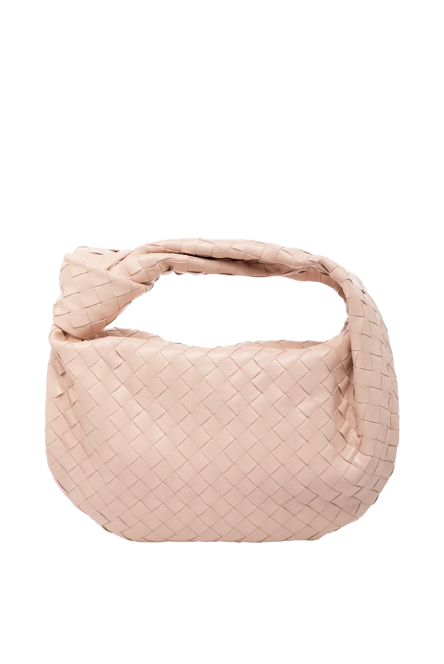 Bottega Veneta woman women's bag, pink, made of genuine leather купить с ценами и фото 179216 - photo 1