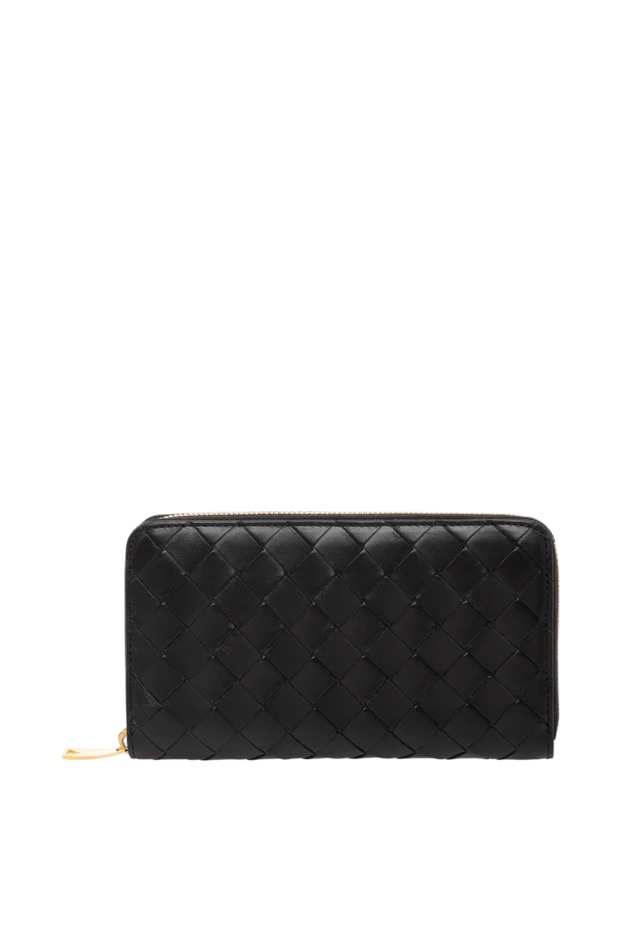 Bottega Veneta woman women's black purse made of genuine leather купить с ценами и фото 179222 - photo 1