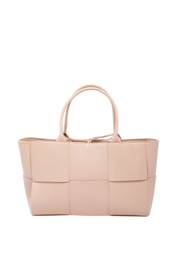 Bottega Veneta woman women's pink lambskin bag купить с ценами и фото 179223 - photo 1