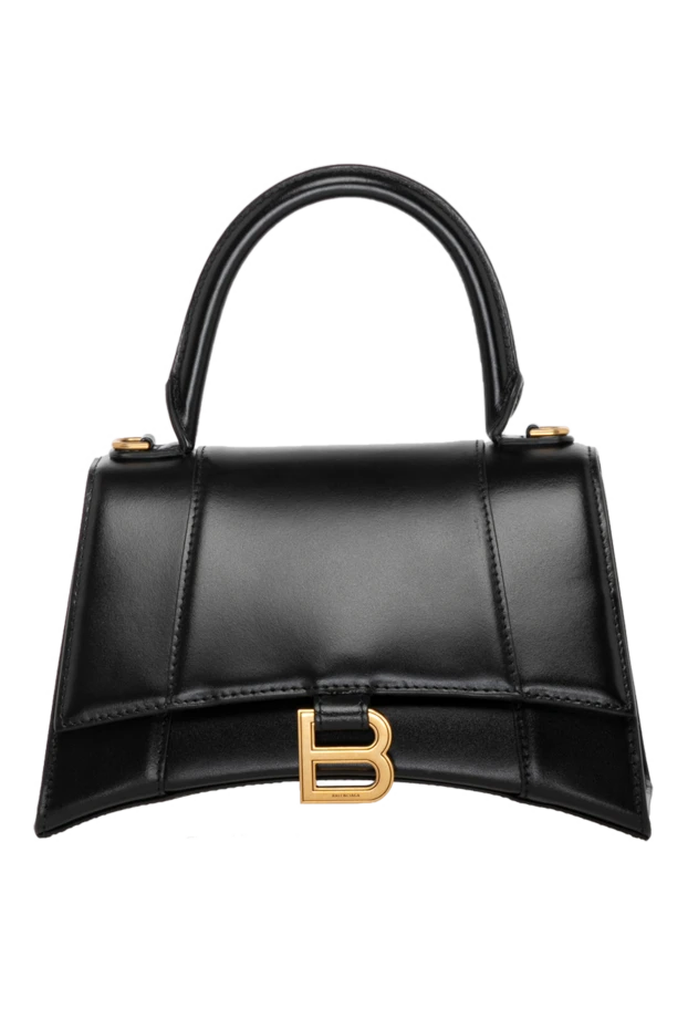 Balenciaga woman women's bag, black, made of genuine leather купить с ценами и фото 179239 - photo 1