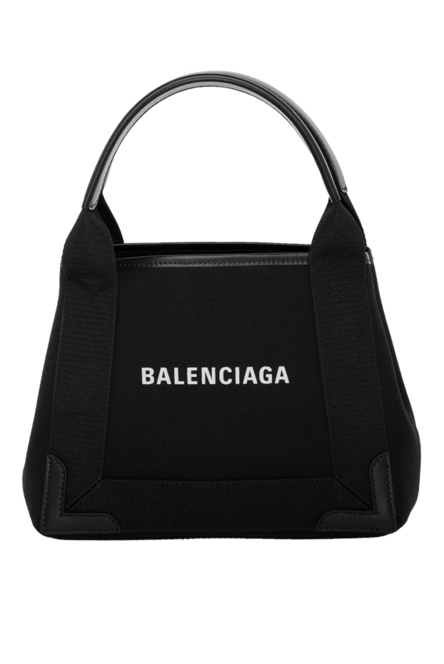 Balenciaga woman women's black textile bag купить с ценами и фото 179240 - photo 1