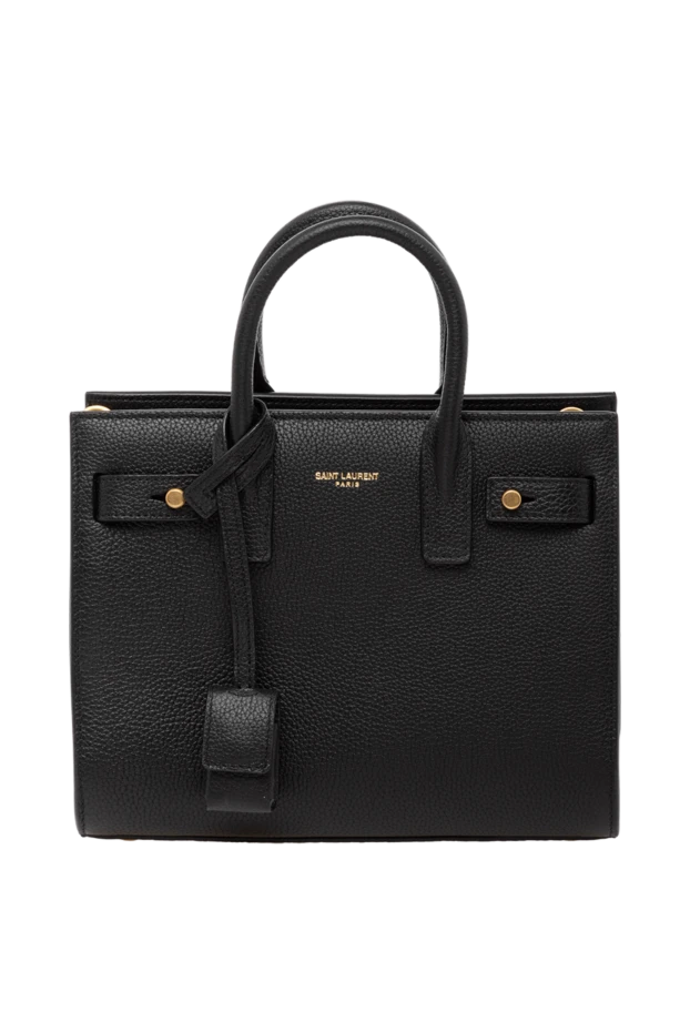 Saint Laurent woman women's bag, black, made of genuine leather купить с ценами и фото 179247 - photo 1