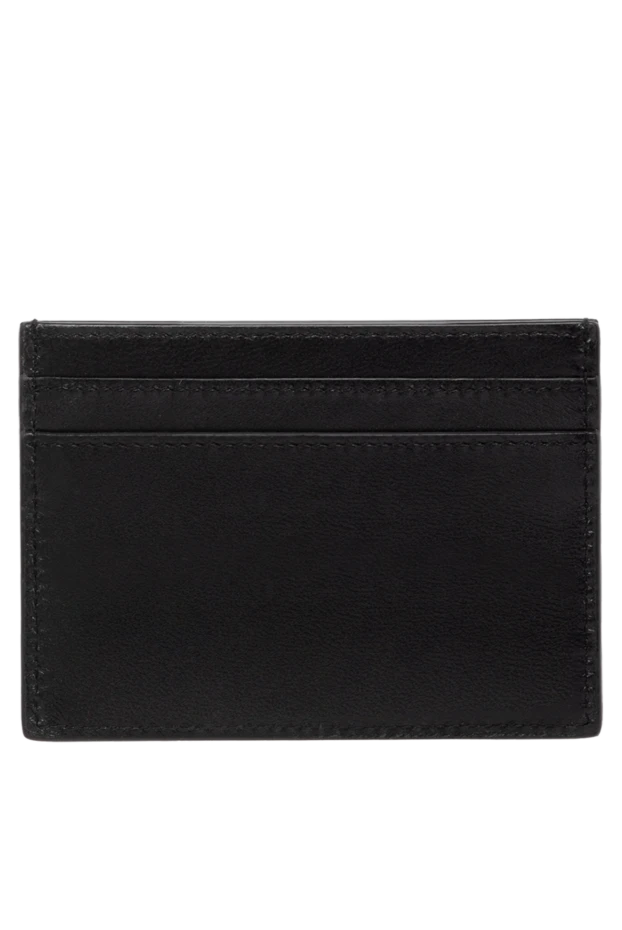 Saint Laurent woman black women's business card holder made of genuine leather купить с ценами и фото 179254 - photo 2