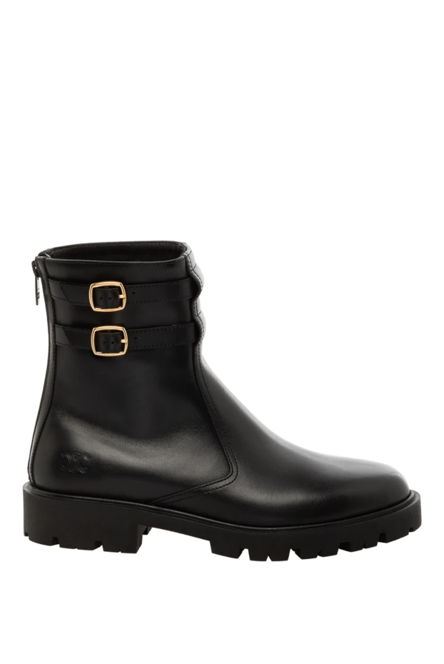 Celine woman black women's boots made of genuine leather купить с ценами и фото 179264 - photo 1