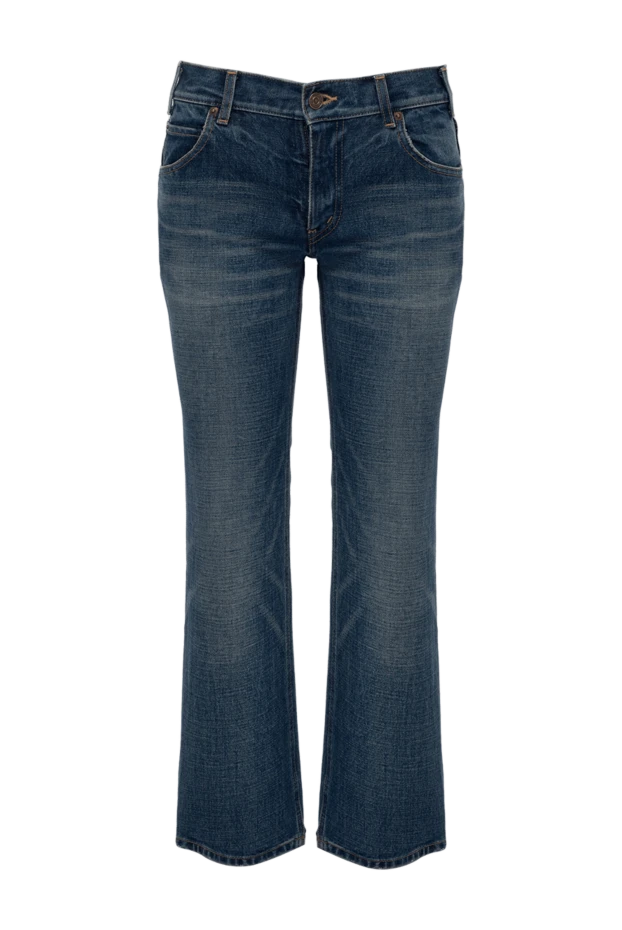 Celine woman women's blue cotton jeans купить с ценами и фото 179265 - photo 1