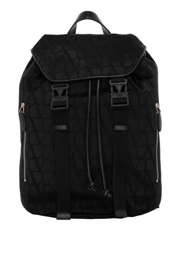 Valentino man women's backpack black made of cotton and polyester купить с ценами и фото 179267 - photo 1