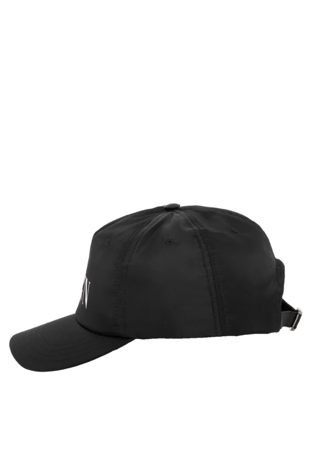 Valentino кепка мужская черная из полиэстера 179268 - фото 3