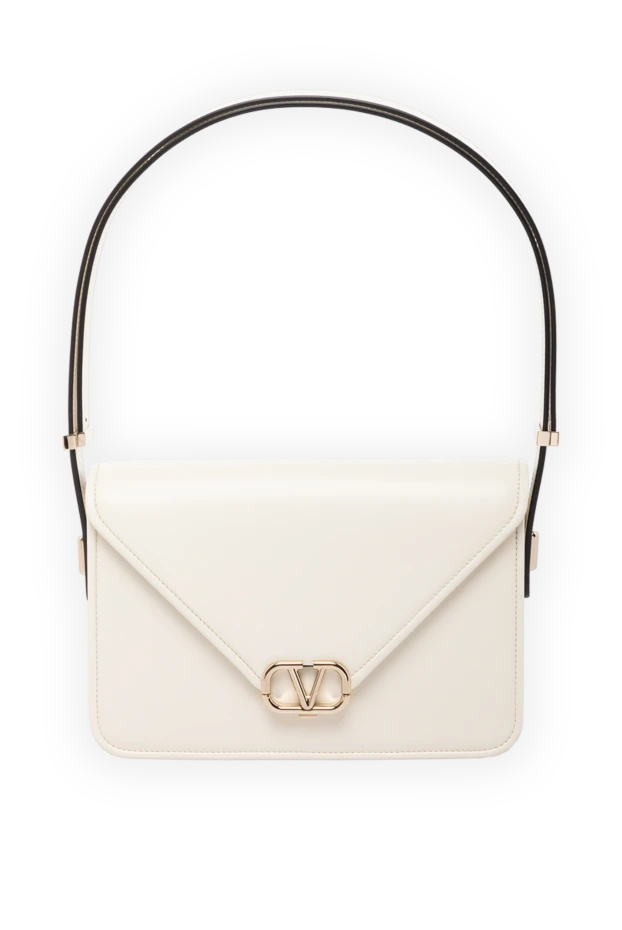 Valentino woman women's bag, white, made of genuine leather купить с ценами и фото 179272 - photo 1