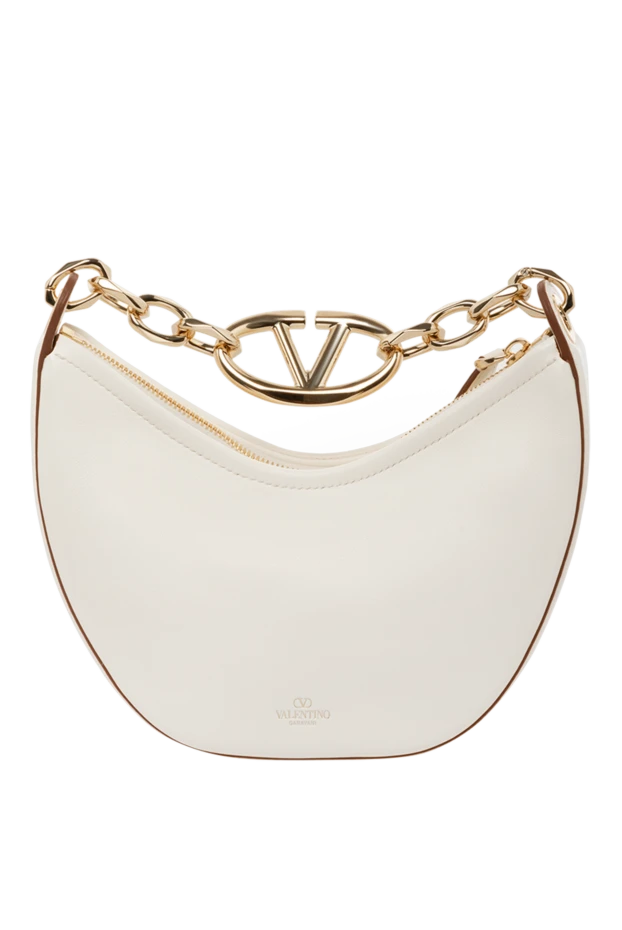 Valentino woman women's bag, white, made of genuine leather 179273 - photo 1