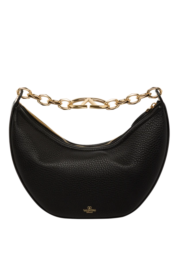 Valentino woman women's bag, black, made of genuine leather купить с ценами и фото 179275 - photo 1