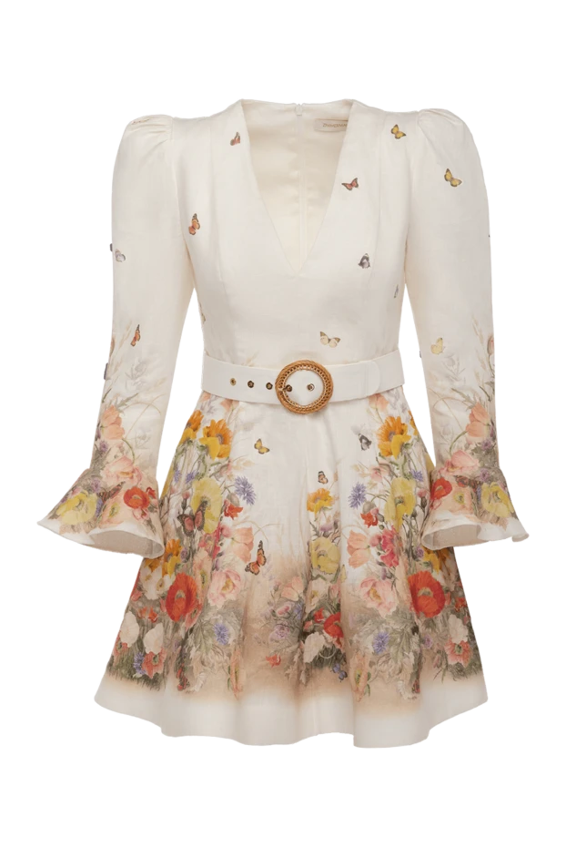 Жеңі бар зығыр көйлек және гүлді өрнек
- фото 1