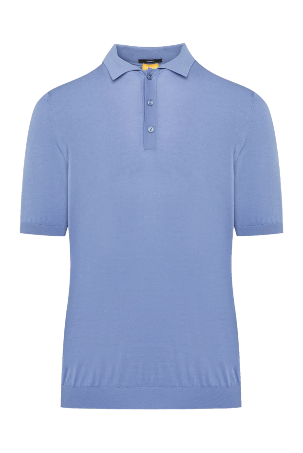 Svevo man men's blue cotton polo купить с ценами и фото 179480 - photo 1