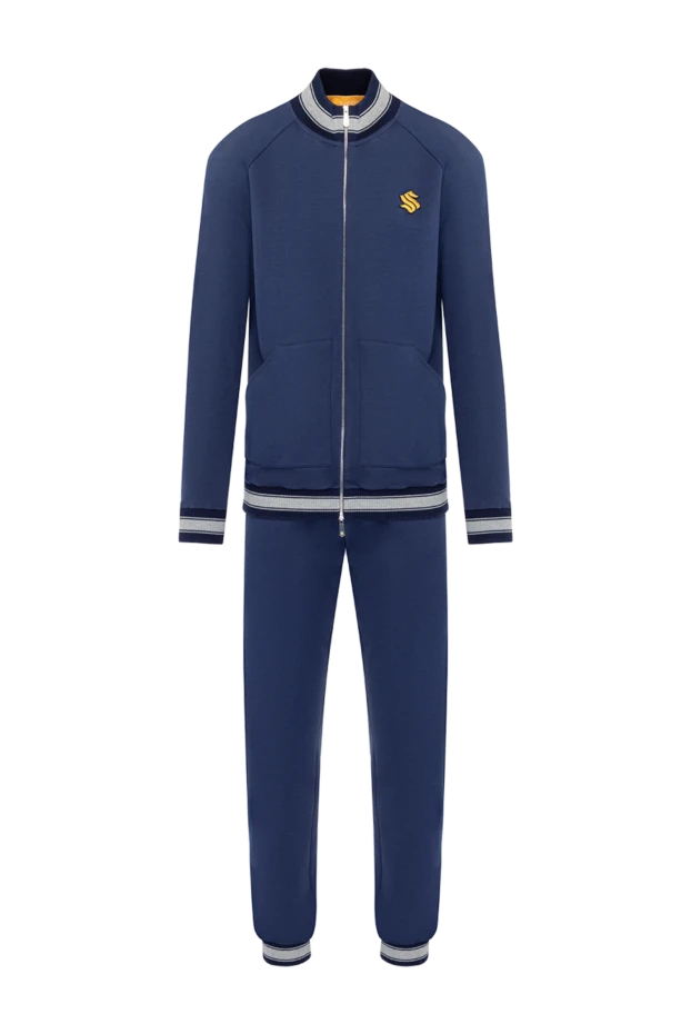 Svevo man men's blue walking suit made of polyamide and cotton купить с ценами и фото 179534 - photo 1