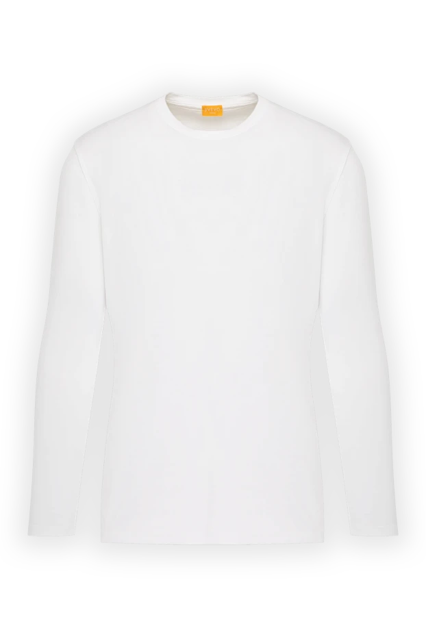 Svevo man men's white jumper made of linen and polyamide купить с ценами и фото 179542 - photo 1