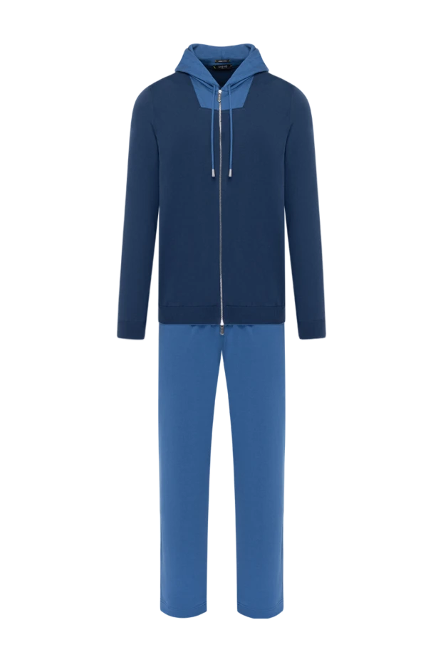 Svevo man men's blue walking suit made of cotton купить с ценами и фото 179544 - photo 1