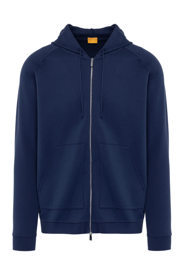 Svevo man men's blue sports jacket made of cotton and polyamide купить с ценами и фото 179547 - photo 1