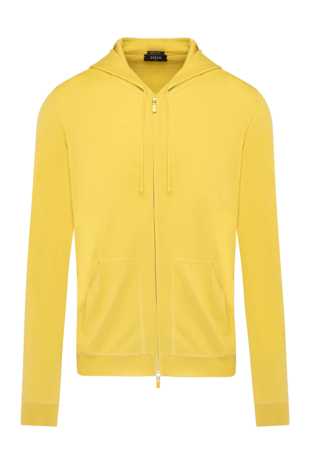 Svevo man men's yellow cotton sports jacket купить с ценами и фото 179552 - photo 1