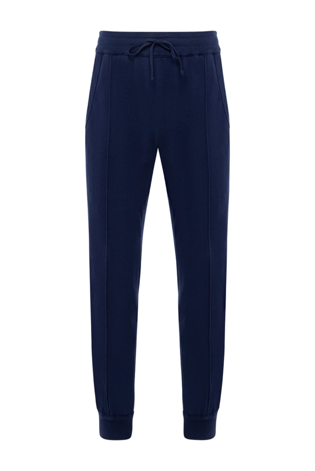 Svevo man men's blue cotton trousers купить с ценами и фото 179554 - photo 1