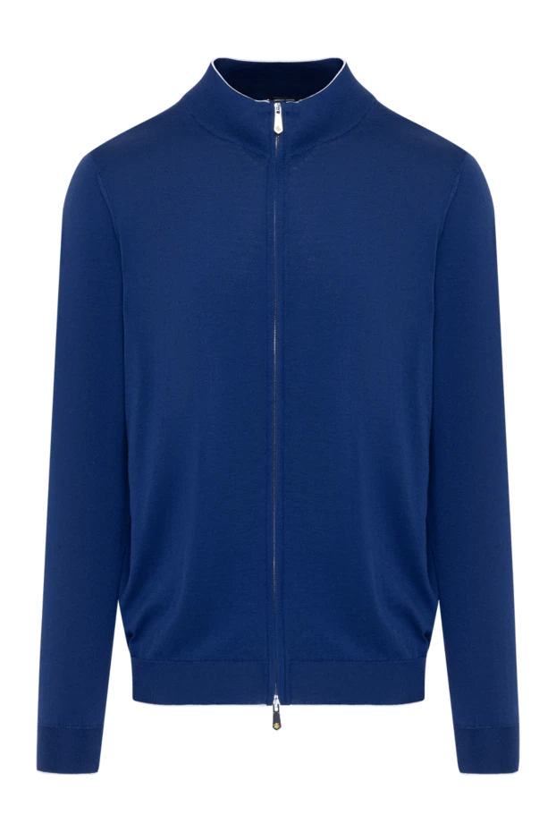 Svevo man men's blue cotton cardigan купить с ценами и фото 179562 - photo 1