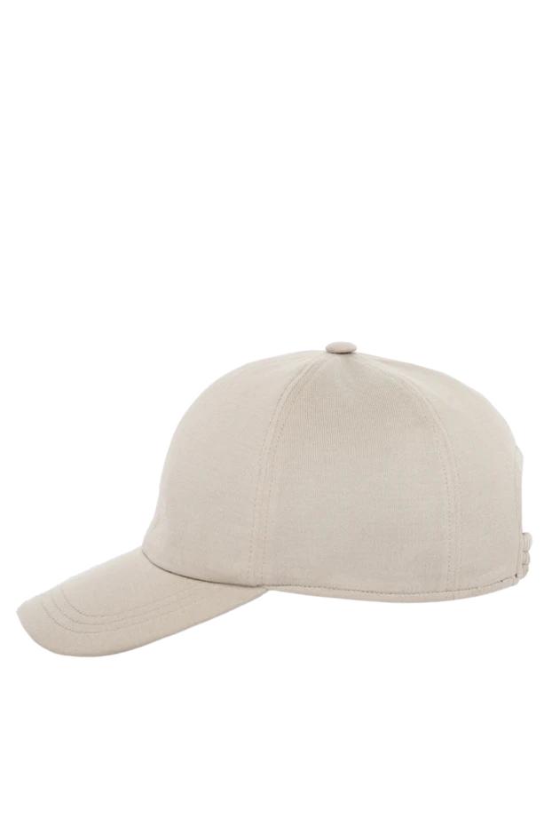 Svevo универсальная бежевая бейсболка из мягкого хлопка 179590 - фото 3