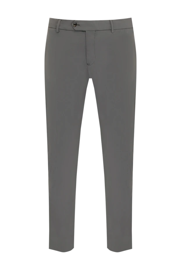 PT01 (Pantaloni Torino) man men's gray trousers made of polyamide and elastane купить с ценами и фото 179619 - photo 1