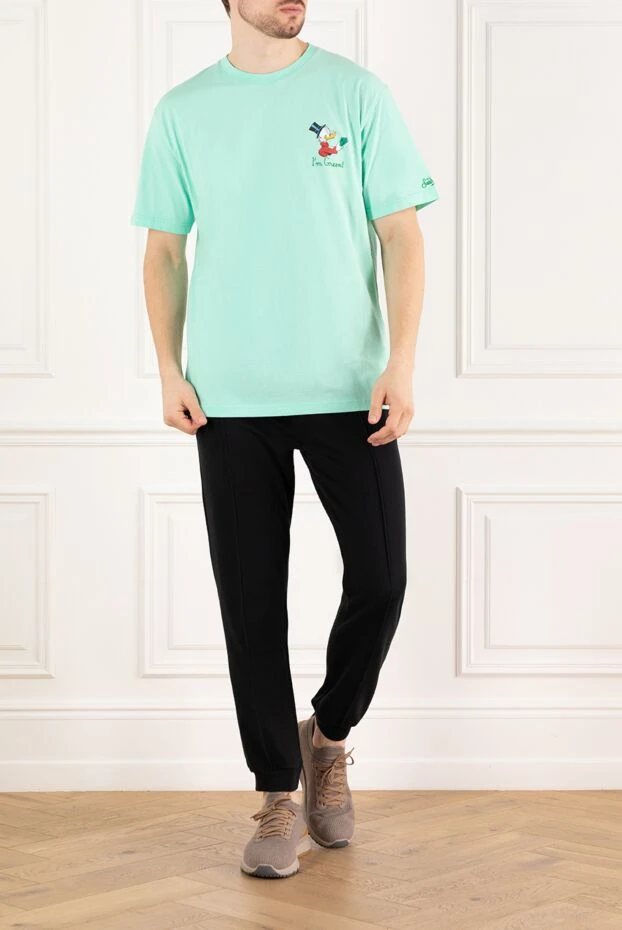 MC2 Saint Barth футболка мятная хлопковая с принтом scrooge mcduck
179648 - фото 2