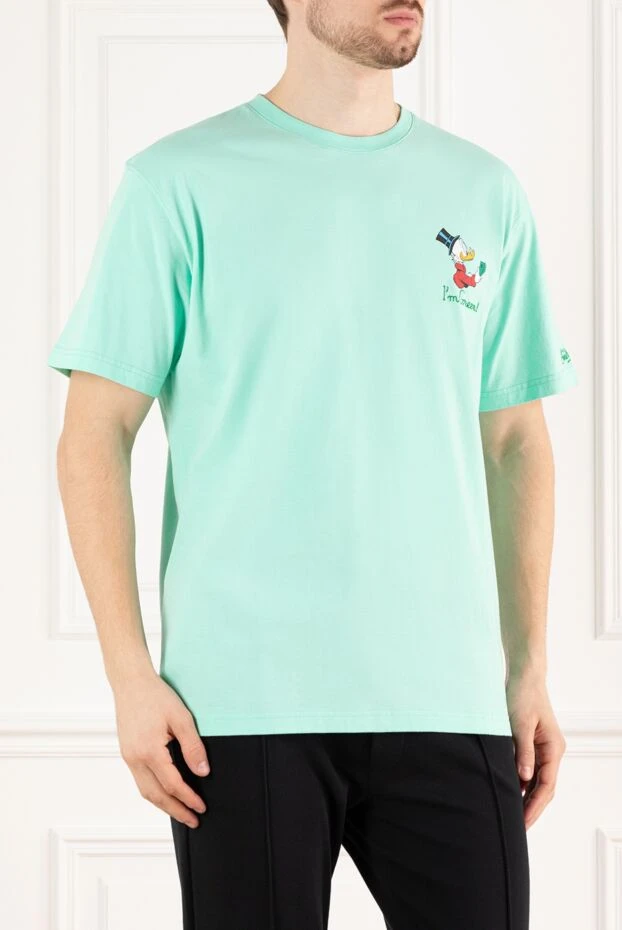 MC2 Saint Barth scrooge mcduck баспасы бар жалбыз мақтадан жасалған футболка
 179648 - фото 3