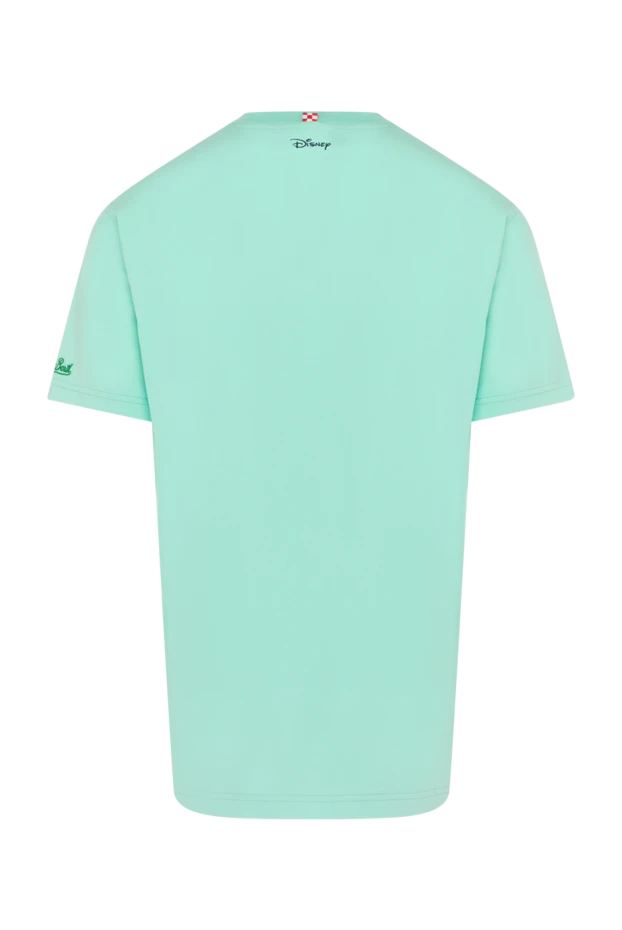 MC2 Saint Barth man men's green cotton t-shirt купить с ценами и фото 179648 - photo 2