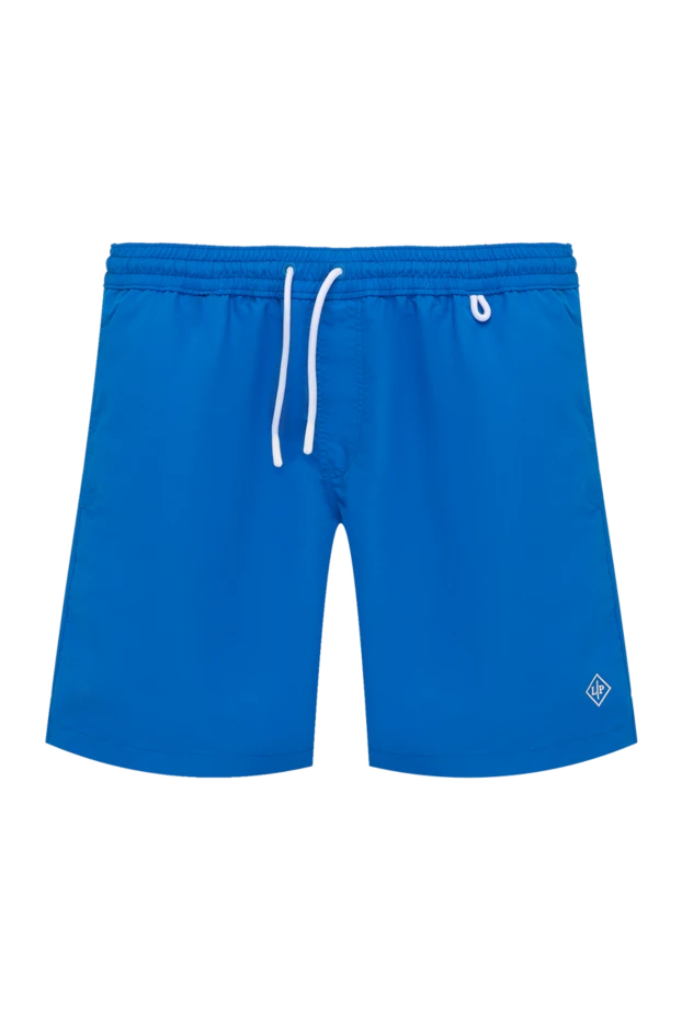 Loro Piana man men's blue polyester beach shorts купить с ценами и фото 179663 - photo 1