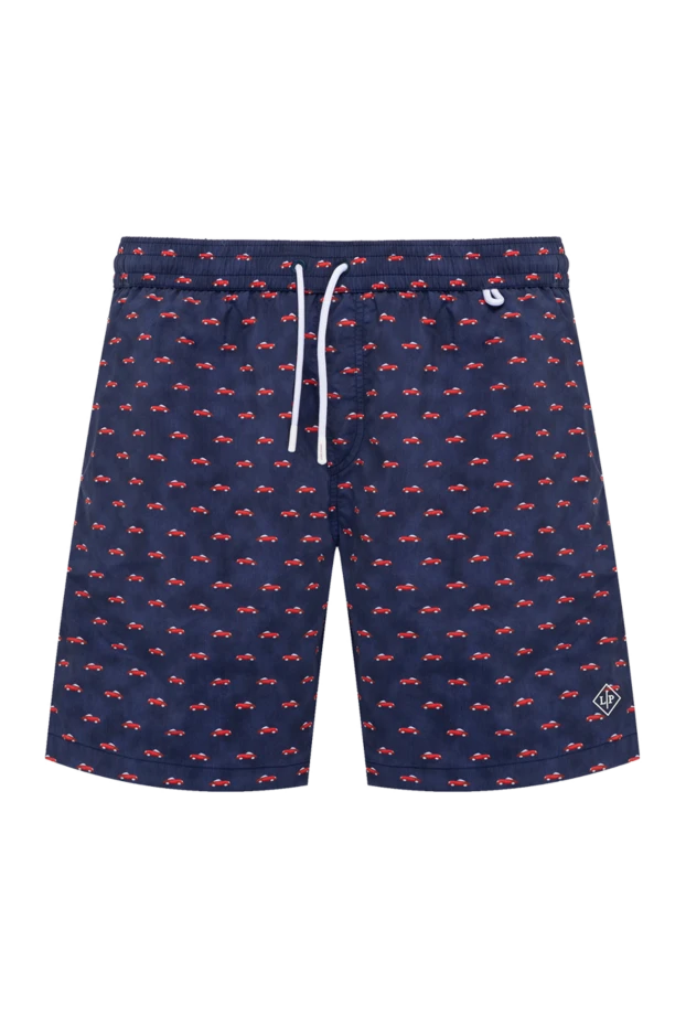 Loro Piana man men's blue beach shorts made of polyester купить с ценами и фото 179666 - photo 1