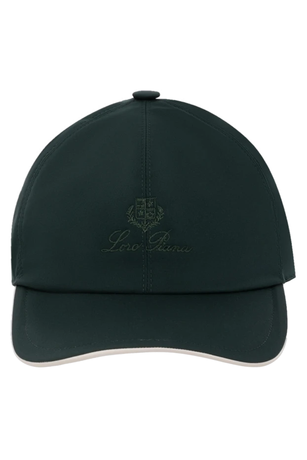 Loro Piana man men's green polyester cap купить с ценами и фото 179695 - photo 1