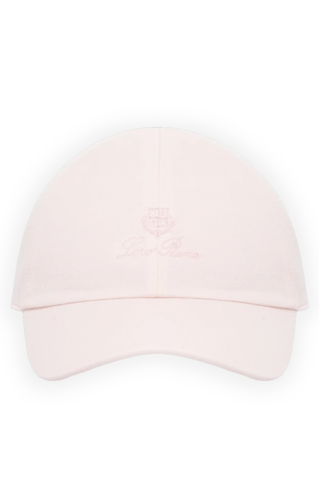 Loro Piana man men's pink cotton cap купить с ценами и фото 179700 - photo 1