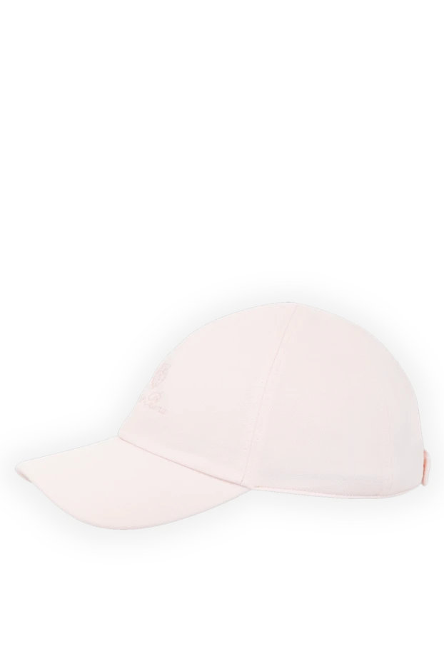 Loro Piana men's pink cap made of cotton 179700 - photo 3