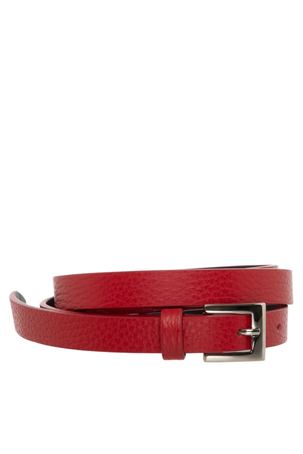 P.A.R.O.S.H. woman women's red genuine leather belt купить с ценами и фото 179773 - photo 1