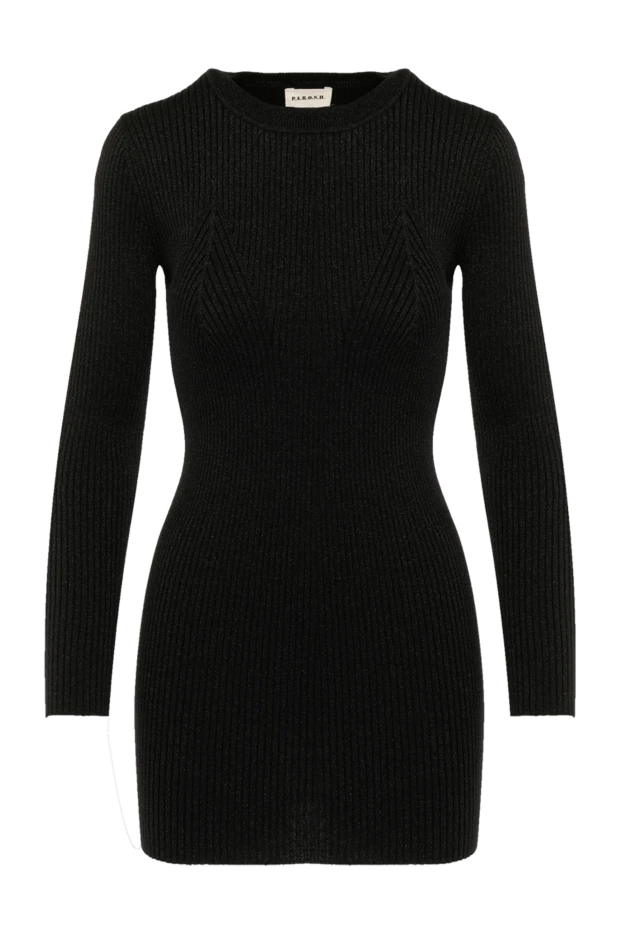 P.A.R.O.S.H. woman black knitted dress купить с ценами и фото 179780 - photo 1