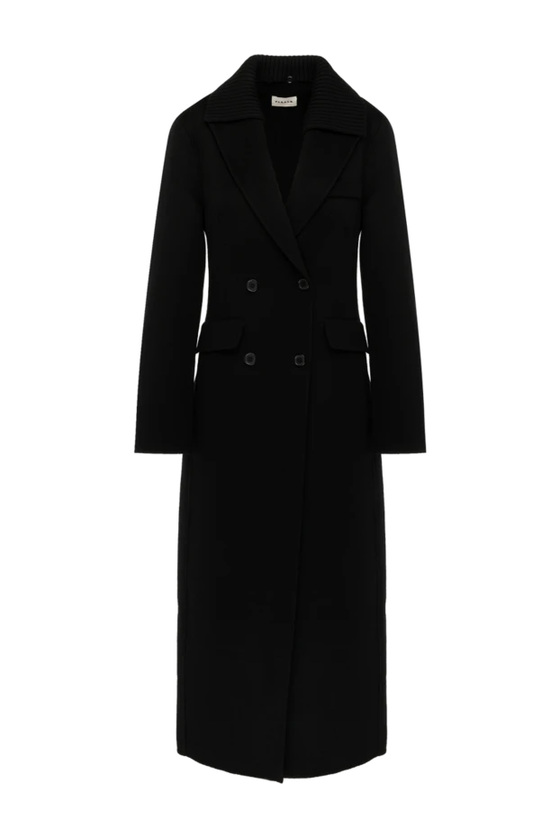 P.A.R.O.S.H. woman women's black wool coat купить с ценами и фото 179805 - photo 1