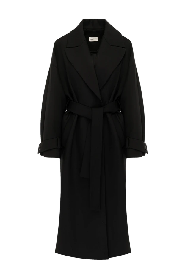 P.A.R.O.S.H. woman women's black coat купить с ценами и фото 179806 - photo 1