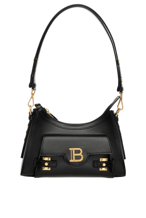 Balmain woman women's bag, black, made of genuine leather купить с ценами и фото 179827 - photo 1