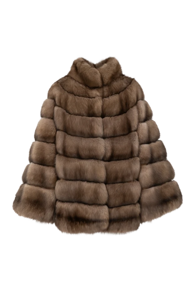 Giorgio Magnani woman women's beige sable fur coat купить с ценами и фото 179844 - photo 1