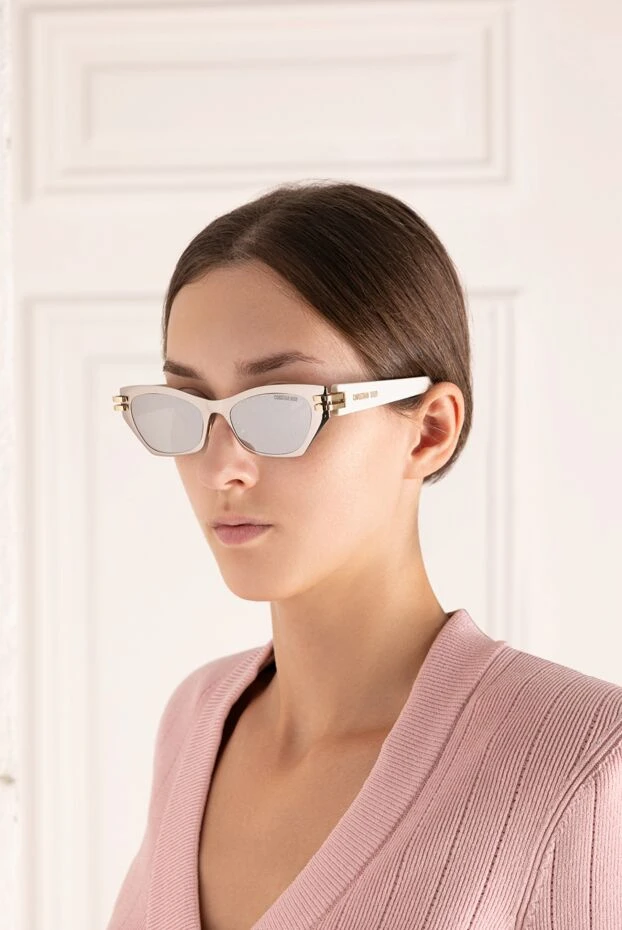 Dior woman women's sunglasses, gray, plastic купить с ценами и фото 179892 - photo 2