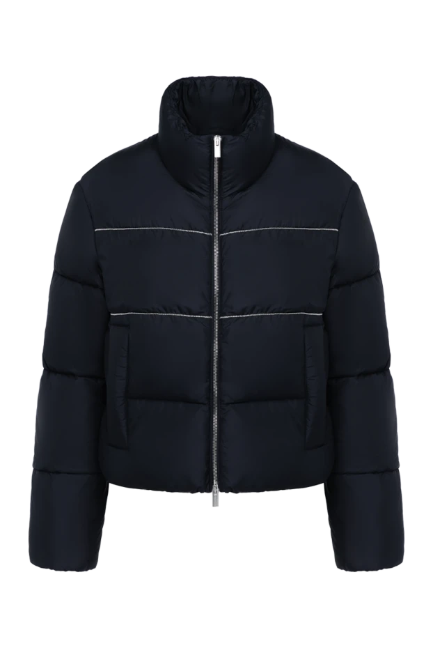 Women's blue polyester jacket - photo 1