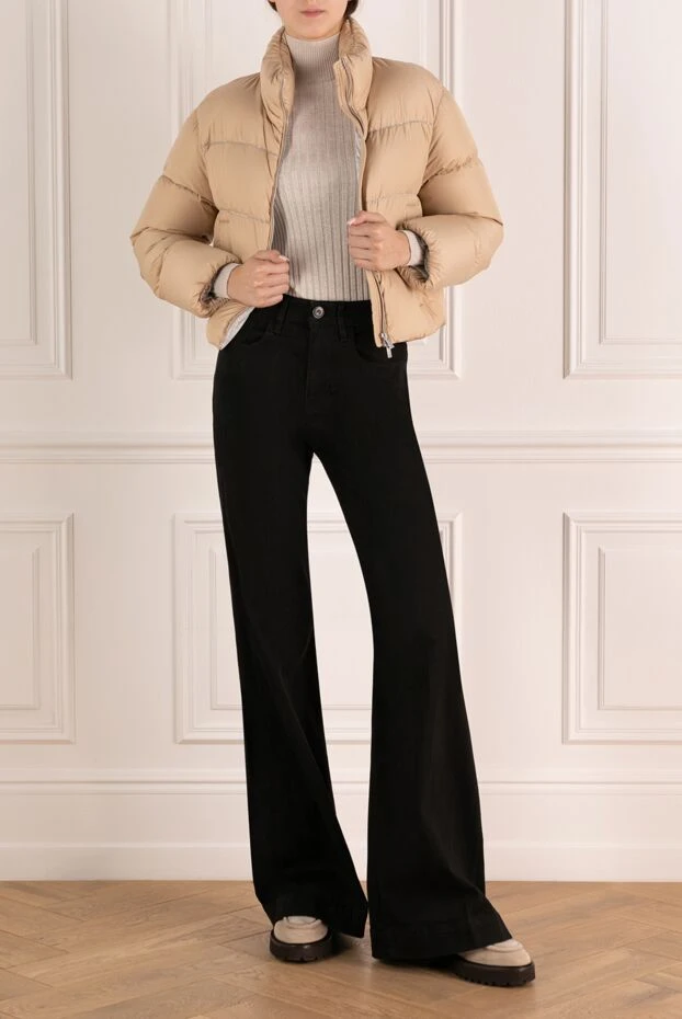 Peserico куртка женская бежевая из полиэстера. 179953 - фото 2