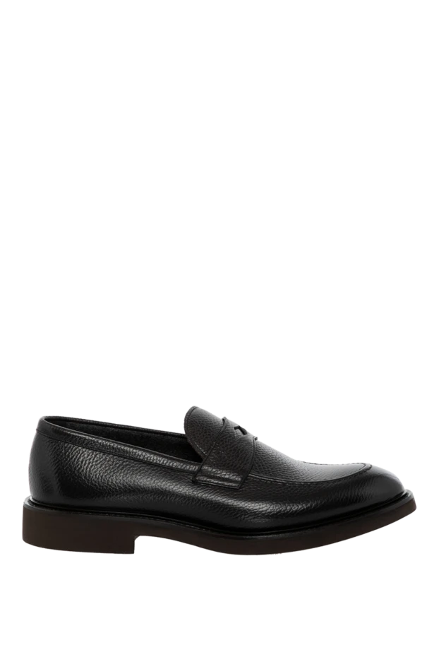 Doucal`s man men's brown loafers made of genuine leather купить с ценами и фото 180008 - photo 1