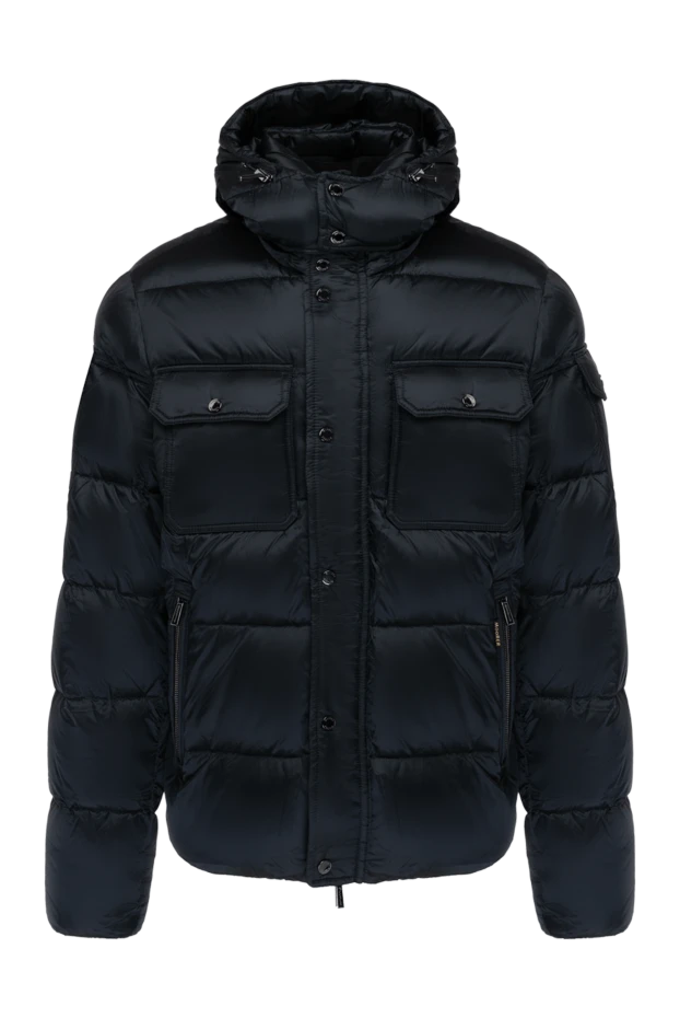 Moorer man men's blue polyamide jacket купить с ценами и фото 180031 - photo 1