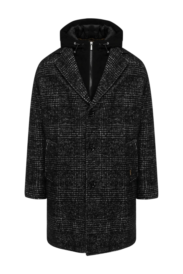 Moorer man men's black coat купить с ценами и фото 180050 - photo 1